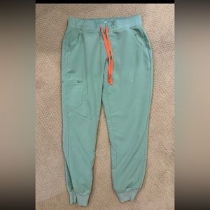 Jade Green Figs Zamora Joggers